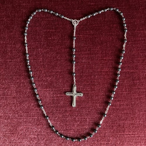 Rosenkranz aus hämatit zur - hämatit,