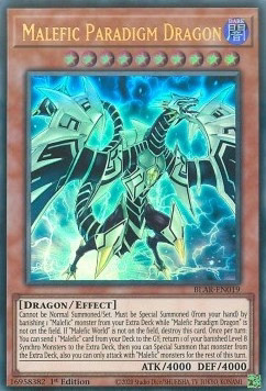 Yugioh malefic paradigm dragon - yugioh,