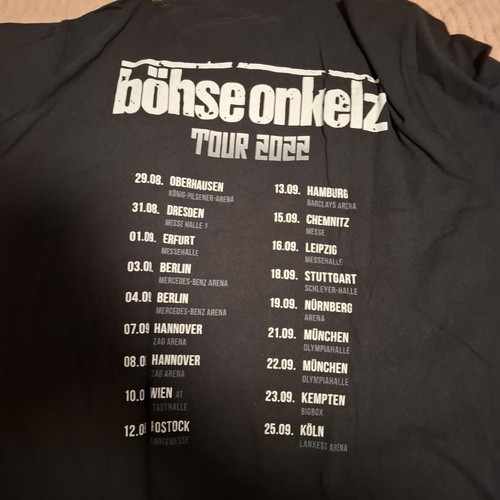 Böhse onkelz 2022 shirt - böhse,