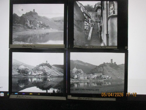 Historische dia foto - x,