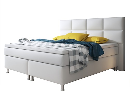Boxspringbett weiß - -,