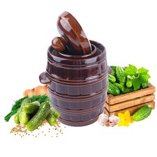 Gärtopf mit Deckel 3,2 - 25L