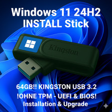 64GB USB Boot Stick Windows 11