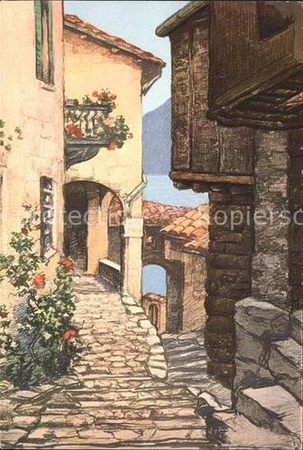 Gandria lago lugano - lago,