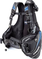 Cressi Travelight B.C.D schwarz/blau für Bouyancy Kontrollgerät Tauchen,