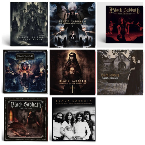 Black sabbath 8 titles - black,