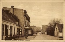 Ak Domburg Veere Zeeland Niederlande, Noordstraat, Hotel de l'Europe - 4513630