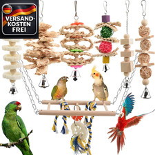 Vogelspielzeug Set aus Holz