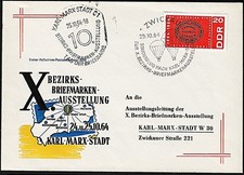 ✈ DDR 1964 "Karl-Marx-Stadt