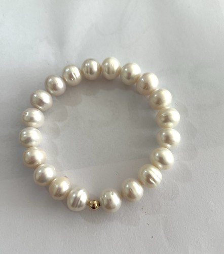 Zuchtperlen armband weiß - zuchtperlen,