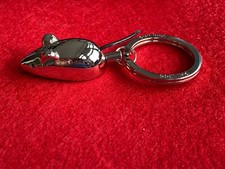 Philippi Design Schlüsselanhänger-3D Maus "Racing Mouse" mit Licht silber  # 600