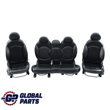 Mini R60 Countryman Sport Beheizte Schwarze Leder Interieur Sitze vorne hinten