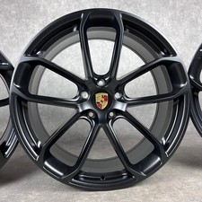 22" ORIGINAL PORSCHE CAYENNE COUPE E3 9Y TURBO GT FELGEN SOMMERRÄDER BLACK