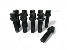 10 x Alufelgen Radschrauben Muttern Radschrauben M14 x 1,5 17mm Sechskant 45mm Gewinde Radius VW Audi