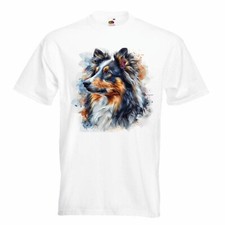 T-Shirt Langhaarcollie