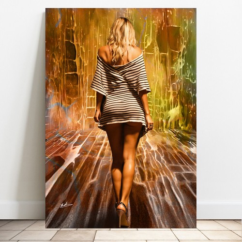 Leinwand bild xxl erotik - bild,