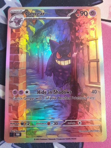 Ccg gengar holo fullart custom - ccg,