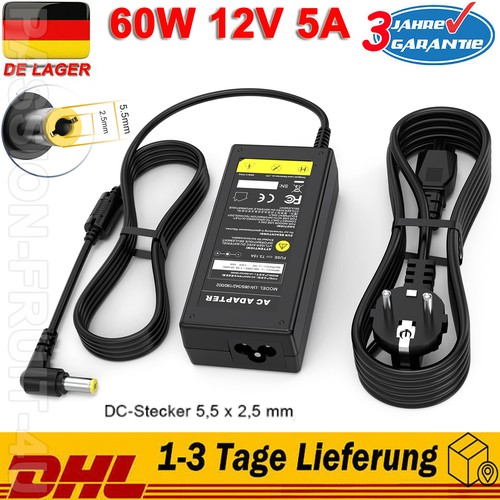 12v ladegerät netzteil - 5a,