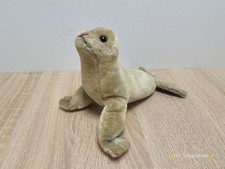 Alte Steiff Robbe Seehund Robby ca. 60er Jahre ca 20 x 15 cm