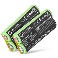 2x Ersatz Akku für WATERPIK