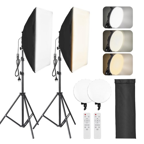Led softbox licht kit für - led,