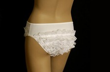 Spitzenhöschen Rüschenhöschen Spitzenhose Damen Funken-Mariechen Tanz-garde KK