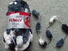 Pompon-Wolle  Super Große