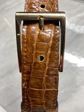 Krokodilleder Gürtel 3.5 cm