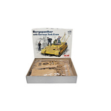 Bergepanther Besatzung with German Tank Crew ICM 35242 1:35 Panzer Bausatz NEU
