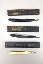 Vintage  alte Rasiermesser im