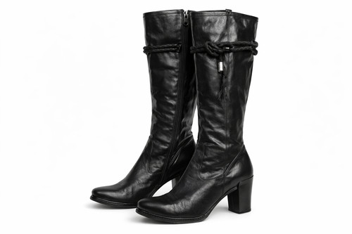 Mare leder overknee - leder,