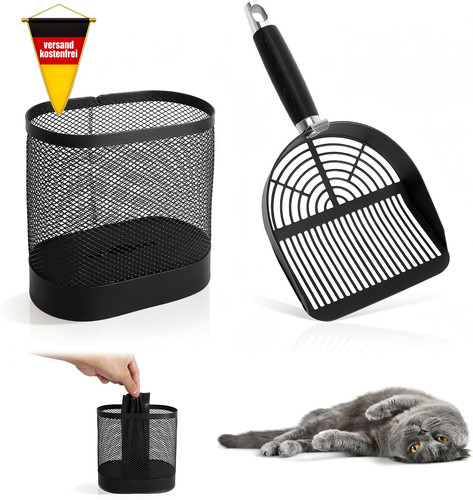Katzenstreuschaufel set mit - katzenstreuschaufel,