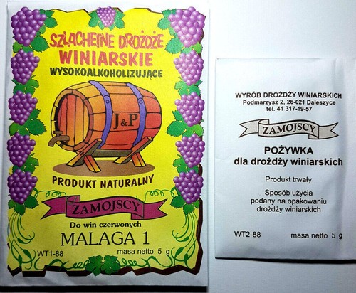Set weinhefe malaga - set,