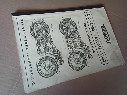 Triumph b200 s350 - triumph, b200/s350