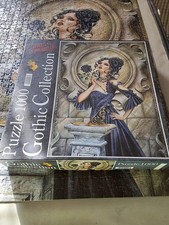 Puzzle Gothic Black Rose 1000