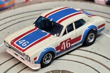 Faller Aurora ~~ Ford Escort  #46 mit AFX Motor, 70er Jahre Spielzeug #EBS1689