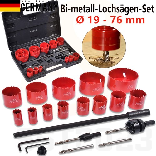 Lochsäge set dosenbohrer - set, 21