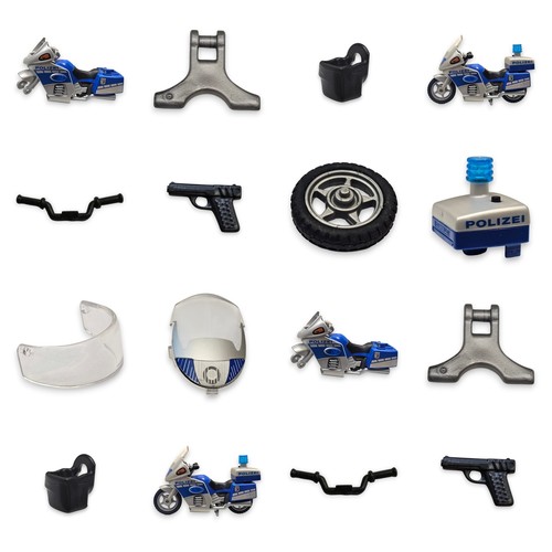 Playmobil polizei motorrad - polizei,
