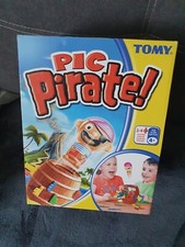 TOMY Kinderspiel "Pop Up Pirate", Hochwertiges Aktionsspiel OVP
