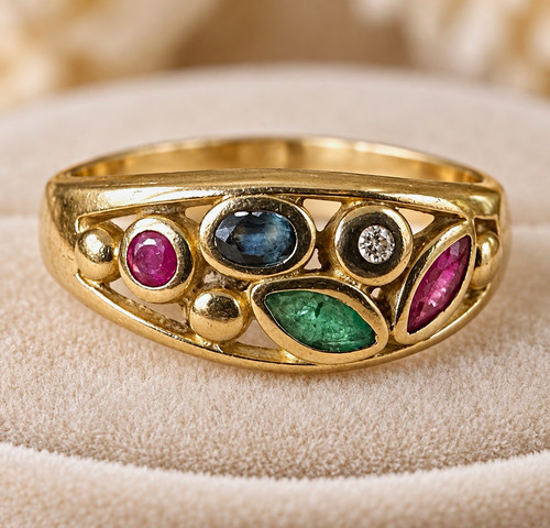 333 gold ring ohne - ring, –
