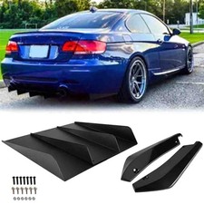 Rear bumper diffuser spoiler - rear,