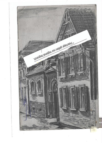 Hassloch 1936 künstlerkarte - 1936,
