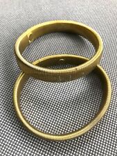 2 Ärmelraffer - Metall, gold, elastisch, Blusenraffer, Ärmelhalter