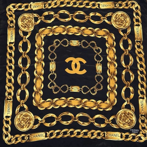 Vintage chanel seidentuch - vintage,
