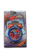 Spiderman Wecker 9cm Kinder Alarm Clock Uhr Nachttisch Retro Marvel Spider-Man