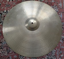1974 Paiste Formula 602 Thin Crash 22" Becken Schlagzeug