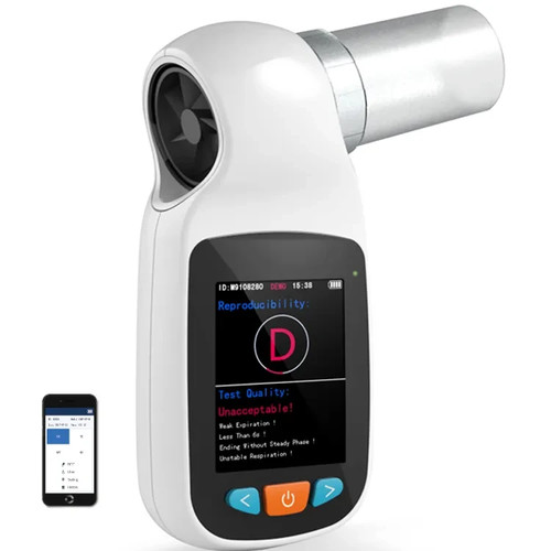 Tragbares spirometer - tragbares,