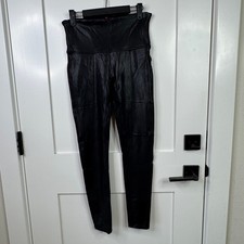 Spanx Shinny Black PVC