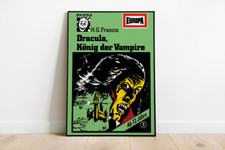 Vintage poster dracula könig - vintage, dracula,