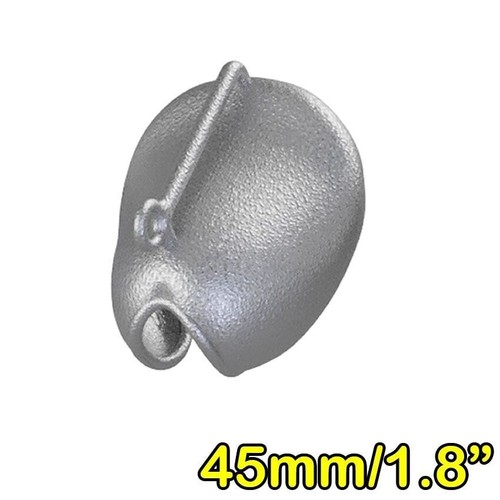 Helmelektrode 45mm tens - 45mm, /
